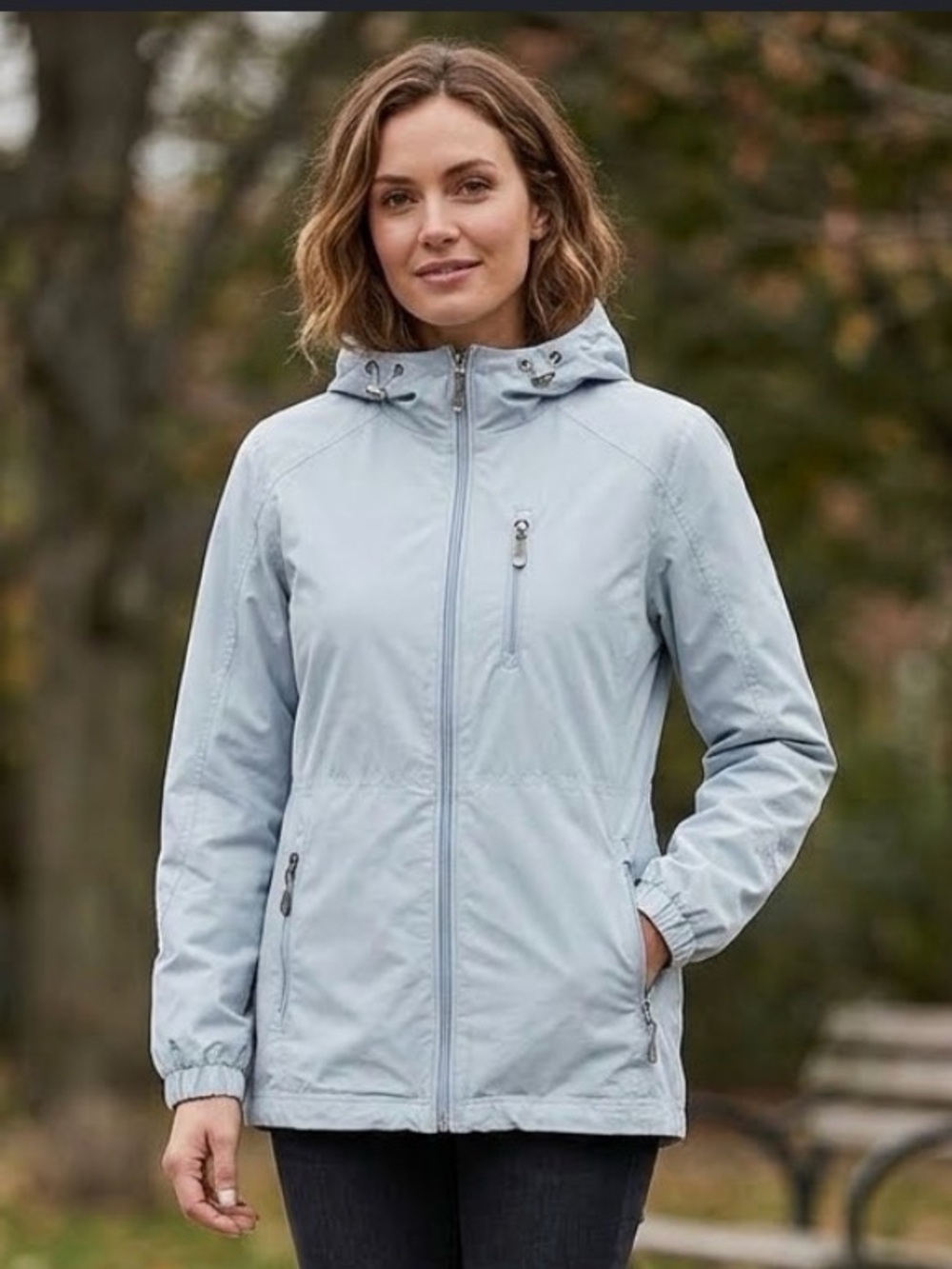 Calvin Klein Women’s Jacket with Hoodie Size Small